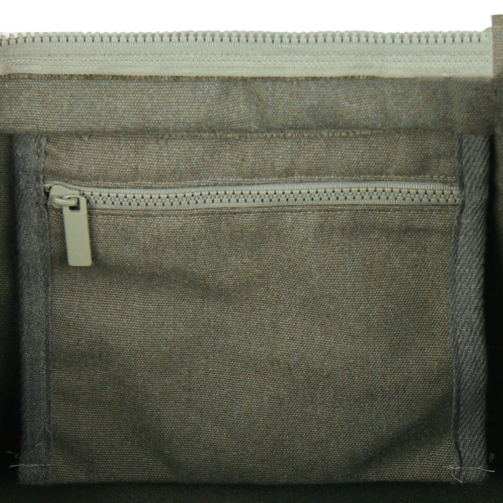 Darani Weekender Recycled Cotton Zip Tote