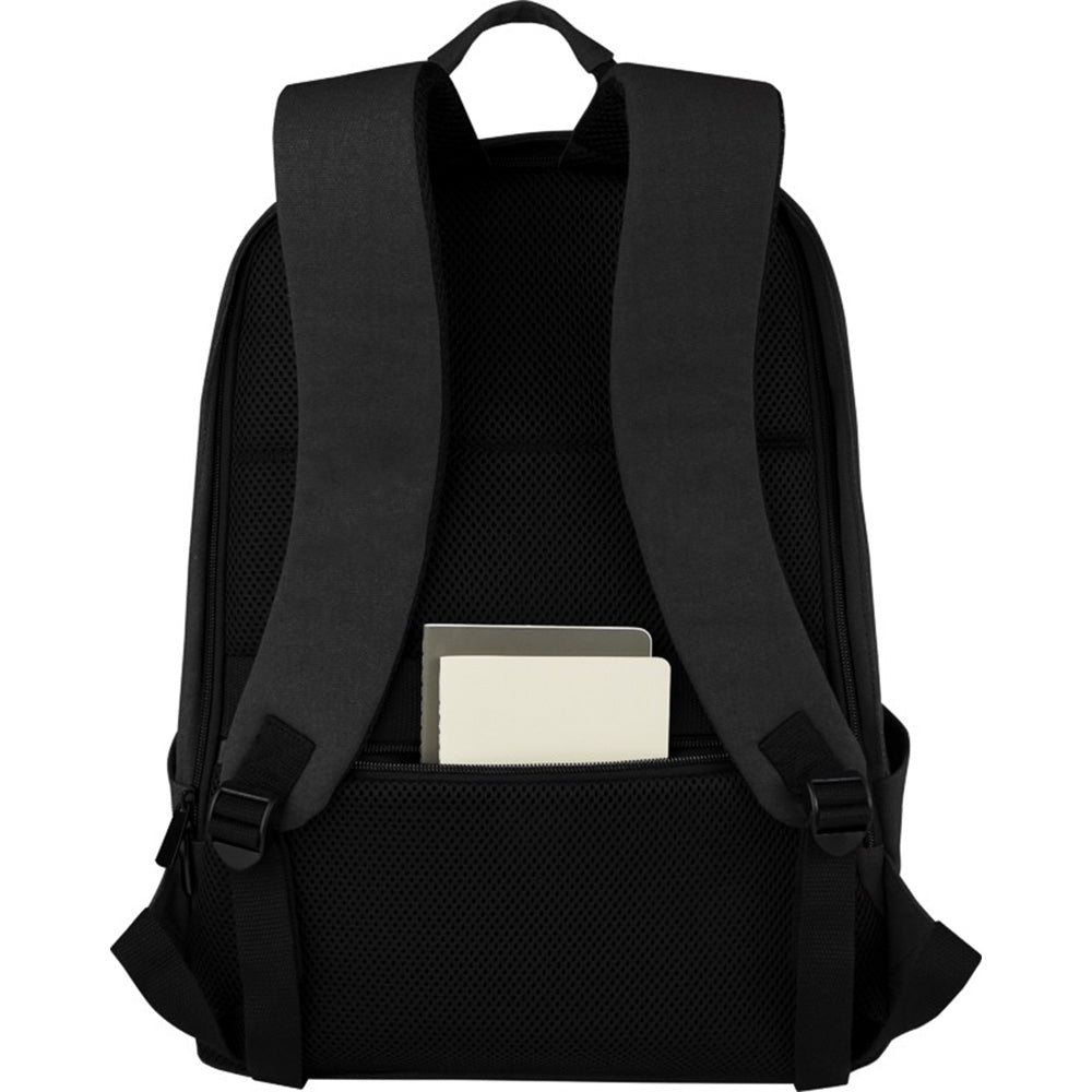 Darani Recycled Canvas Anti-theft Laptop Backpack