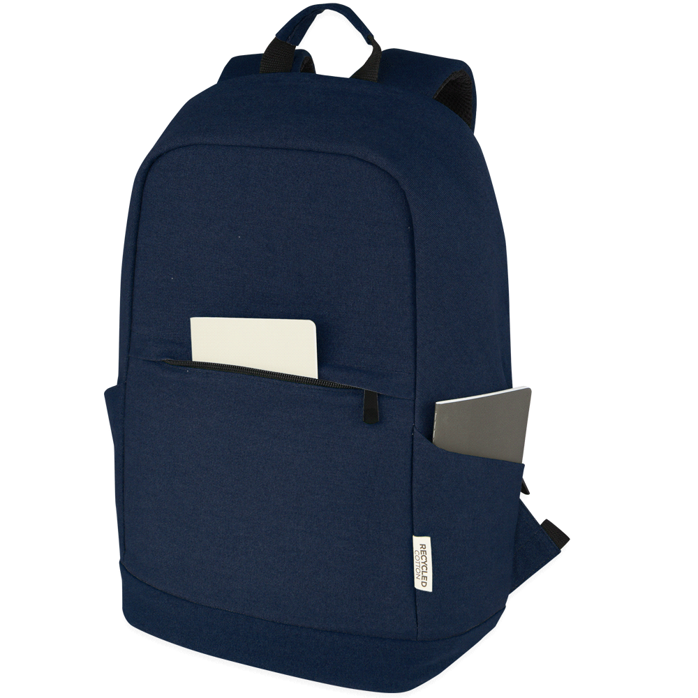 Darani Recycled Canvas Anti-theft Laptop Backpack