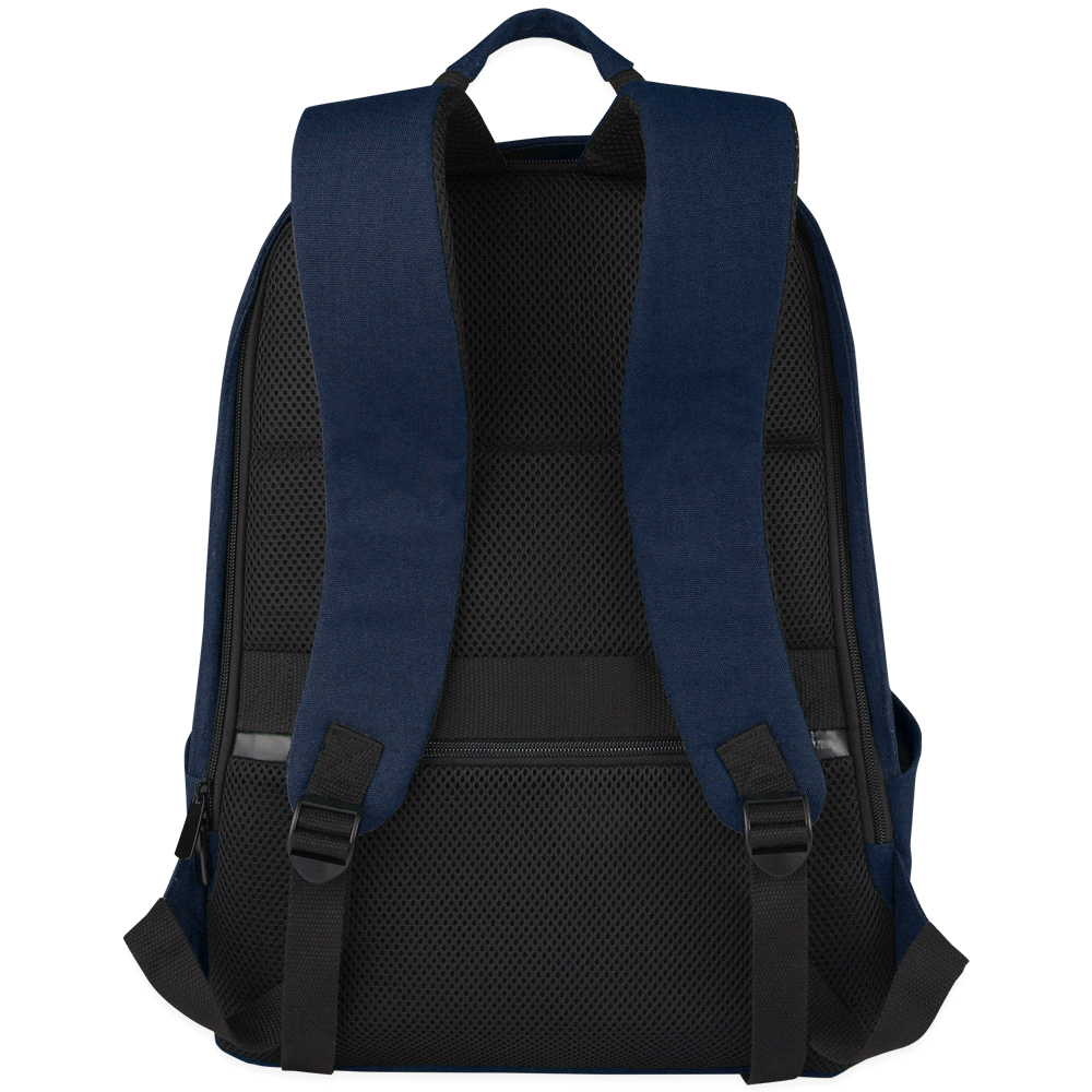 Darani Recycled Canvas Anti-theft Laptop Backpack