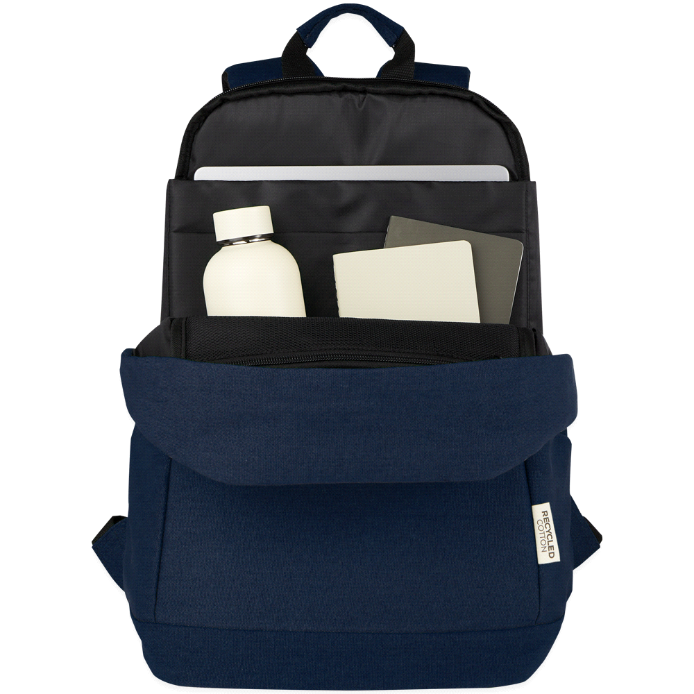 Darani Recycled Canvas Anti-theft Laptop Backpack