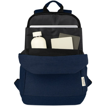Darani Recycled Canvas Anti-theft Laptop Backpack
