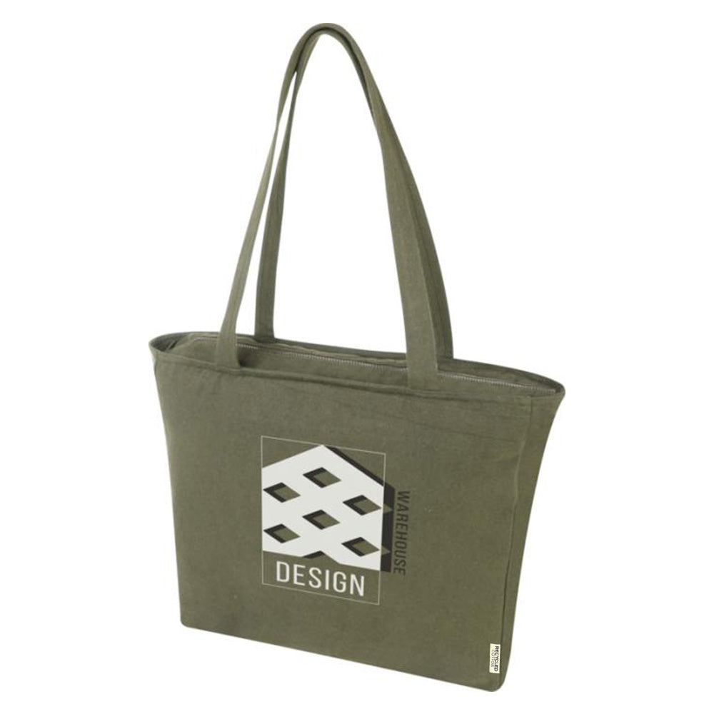 Darani Weekender Recycled Cotton Zip Tote